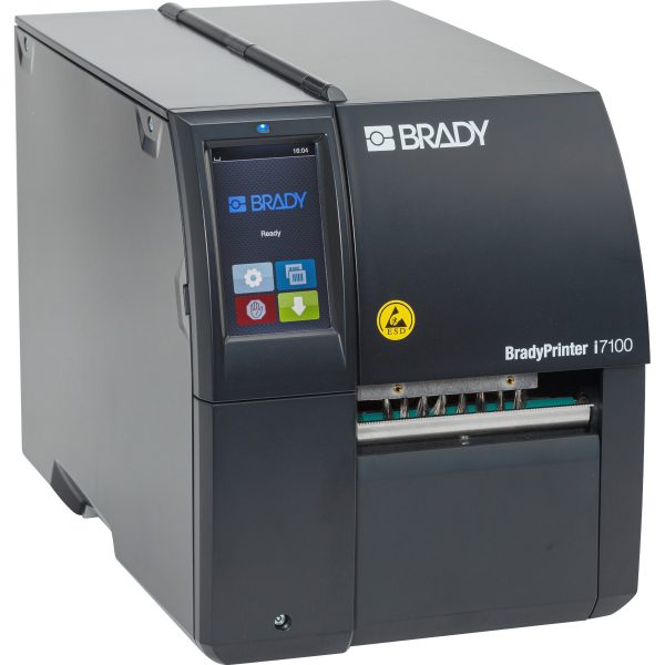 BradyPrinter i7100 600 dpi Industrial Label Printer ESD-Protected with Product and Wire ID Software Suite