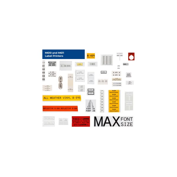 M610 Handheld Label Maker with Hard Case - Image 5