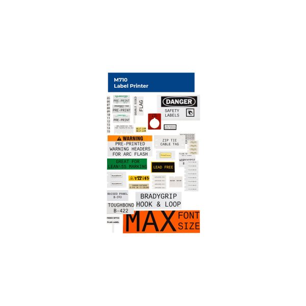 M710 Portable Label Printer with Hard Case - Image 5
