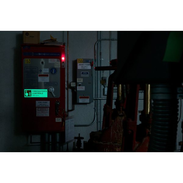 BradyGlo High Intensity Glow-in-the-Dark Label Tape, Bulk, for M710 Printer - Image 2