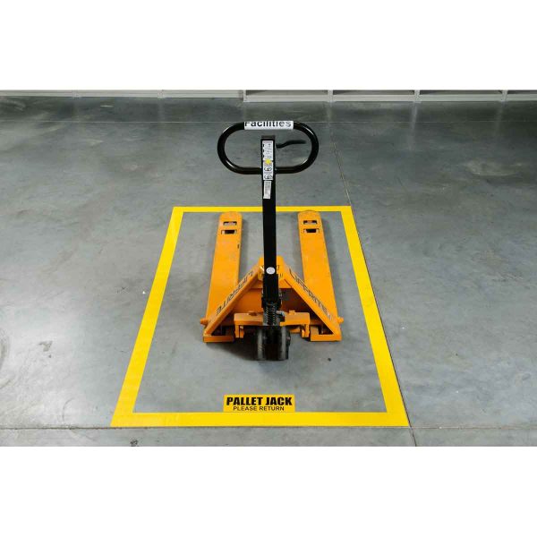 ToughStripe CAUTION ESD AREA Floor Tape - Image 4