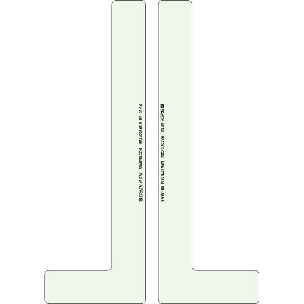 Glow-In-The-Dark Anti-Slip "L" Shaped Stair Markers - NYC Approved