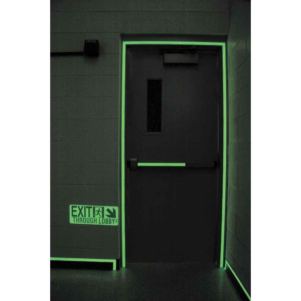 Glow-In-The-Dark High-Intensity Tape - NYC Approved - Image 2