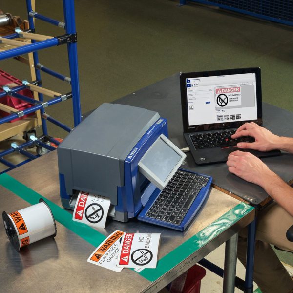 BradyPrinter S3100 Sign and Label Printer with Workstation Safety and Facility ID Software - Image 2