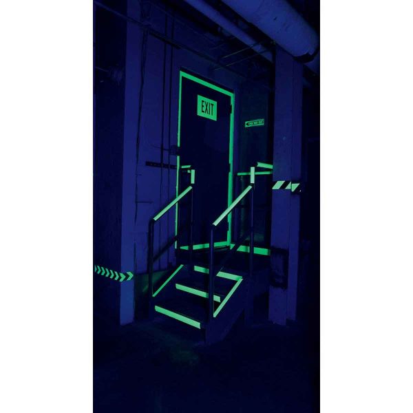 Glow-In-The-Dark High-Intensity Tape - NYC Approved - Image 4